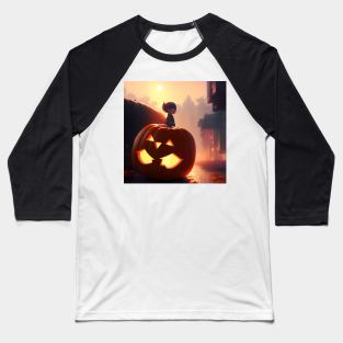 Pumpkin Study - Anime - AI - A Baseball T-Shirt